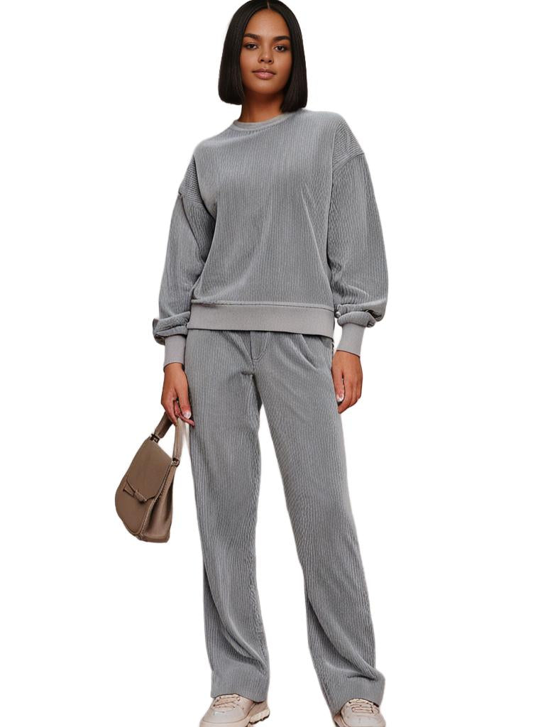 Relaxed Corded Trousers