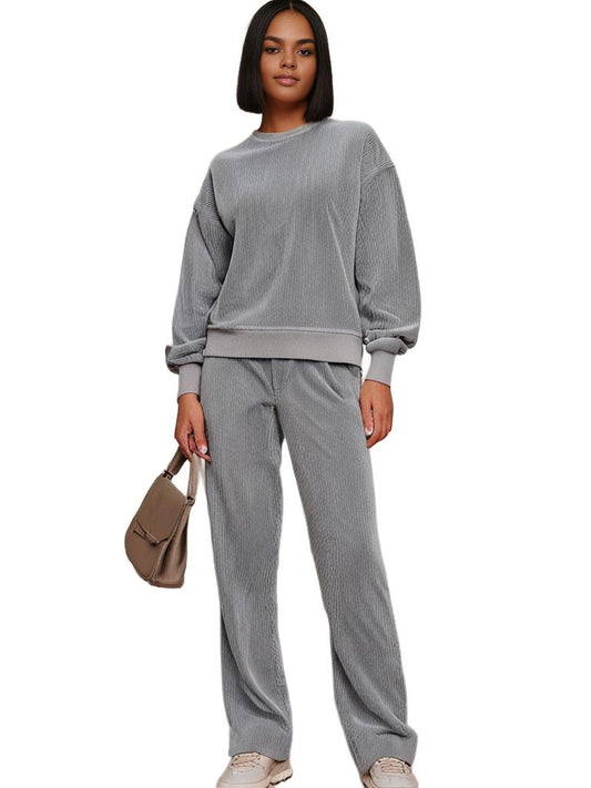 Relaxed Corded Trousers